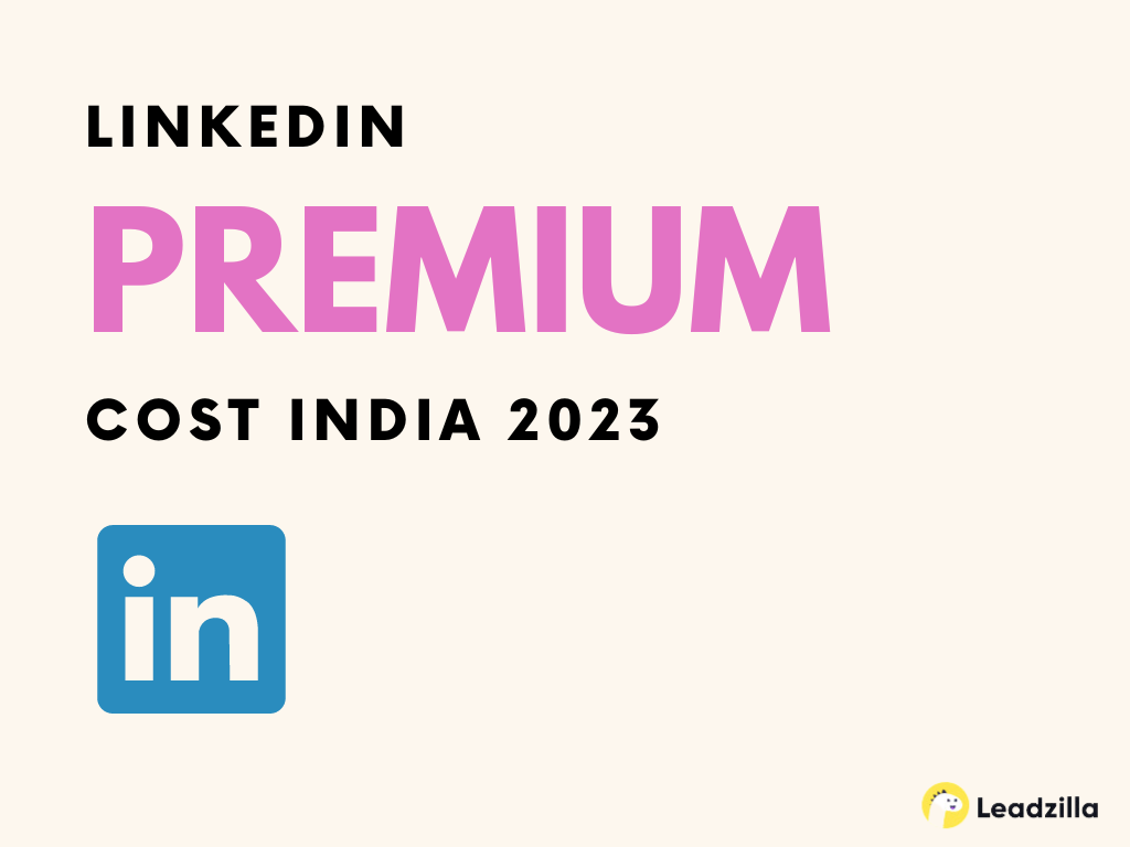 Linkedin-premium-cost-India